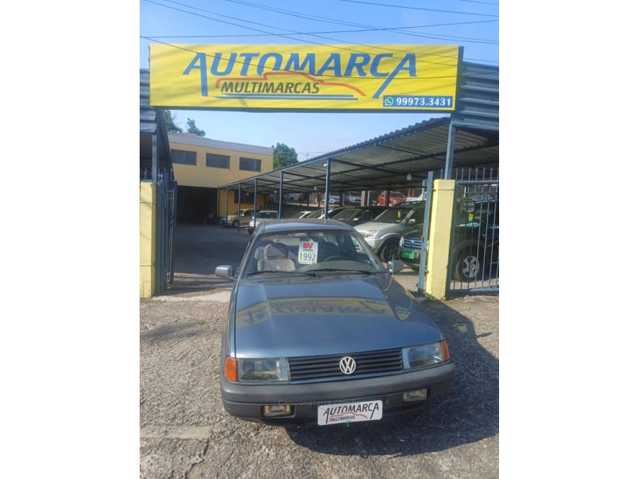 VOLKSWAGEN - SANTANA - 1991/1992 - Cinza - R$ 23.000,00