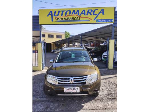 RENAULT - DUSTER - 2012/2013 - Verde - Sob Consulta